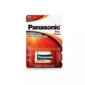 Panasonic Pro Power Alkaline 6LR61 elem - 9V - 1 db/csomag