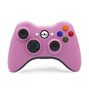   Vezeték nélküli Xbox 360/PC kompatibilis rózsaszín kontroller (USB Adapterrel)