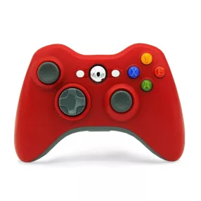   Vezeték nélküli Xbox 360/PC kompatibilis piros kontroller (USB Adapterrel)