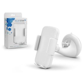   BlueStar műszerfalra / szélvédőre helyezhető autós tartó - fehér