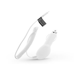   Apple iPhone 5/5S/5C/SE/6S/6S Plus Lightning szivargyújtós töltő - 5W - fehér