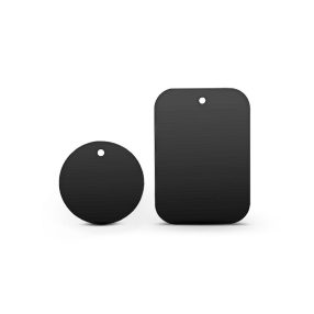   Haffner fém ellenlapka darab mágneses autós tartóhoz - 2 db/csomag - fekete