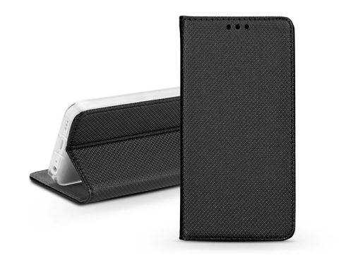 S-Book Flip bőrtok - Xiaomi Redmi Note 8 Pro - fekete