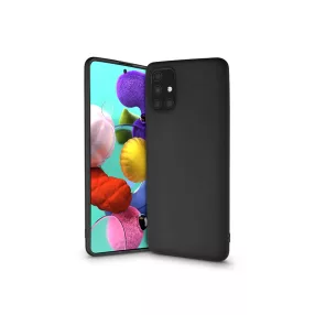   Haffner Soft szilikon tok - Samsung A515F Galaxy A51 - fekete