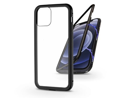 Apple iPhone 12 Mini mágneses, 2 részes hátlap előlapi üveg nélkül - Magneto  fekete