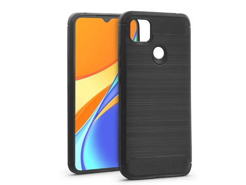 Xiaomi Redmi 9C szilikon hátlap - Carbon - fekete