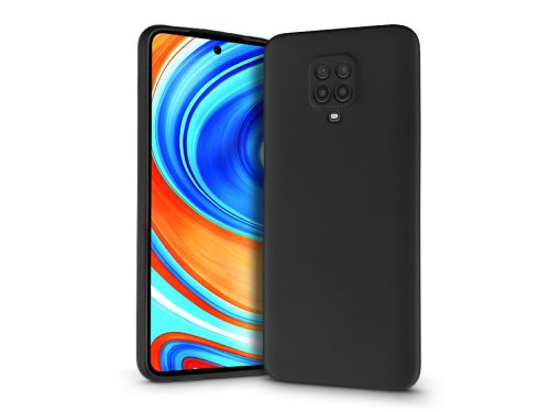 Xiaomi Redmi Note 9 Pro/Note 9 Pro Max/Note 9S szilikon hátlap - Soft Premium - fekete