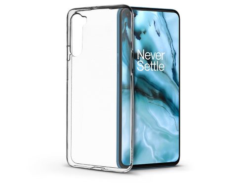 OnePlus Nord 5G szilikon hátlap - Soft Clear - transparent