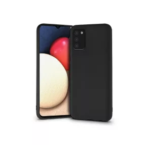   Samsung A025G Galaxy A02s/A037G Galaxy A03s szilikon hátlap - Soft - fekete