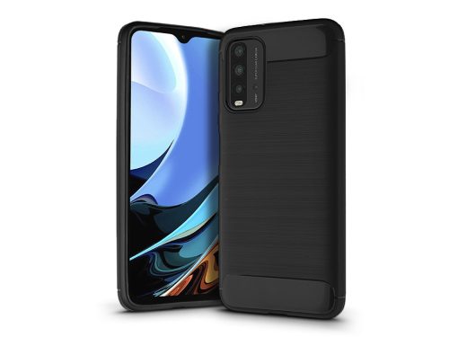 Xiaomi Redmi 9T/Poco M3 szilikon hátlap - Carbon - fekete