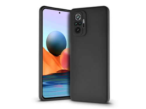 Xiaomi Redmi Note 10 Pro szilikon hátlap - Soft Premium - fekete