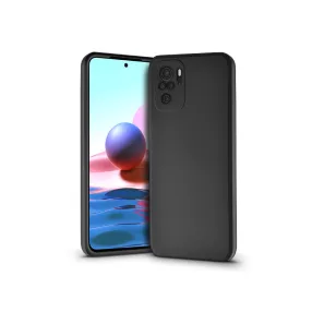  Xiaomi Redmi Note 10/Note 10S szilikon hátlap - Soft Premium - fekete