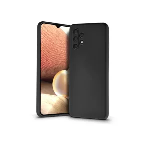   Samsung A325F Galaxy A32 LTE szilikon hátlap - Soft Premium - fekete