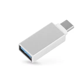   USB-A - Type-C OTG 3.0 adapter - fehér/ezüst - ECO csomagolás