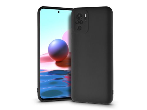 Xiaomi Redmi Note 10/Note 10S szilikon hátlap - Soft - fekete