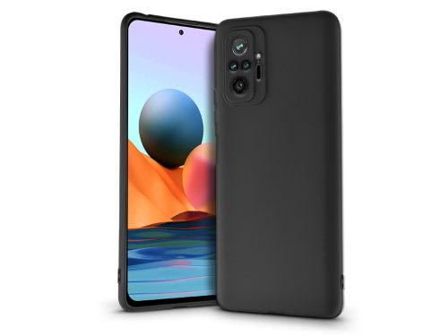 Xiaomi Redmi Note 10 Pro szilikon hátlap - Soft - fekete