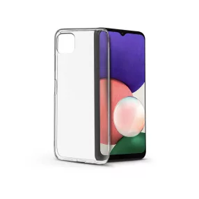   Haffner Soft Clear szilikon tok - Samsung A226B Galaxy A22 5G - átlátszó