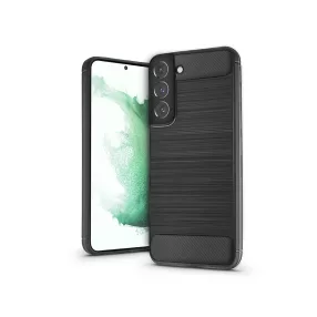   Samsung S906B Galaxy S22+ 5G szilikon hátlap - Carbon - fekete