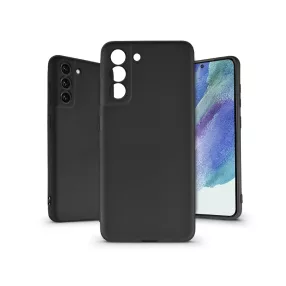   Samsung G990B Galaxy S21 FE 5G szilikon hátlap - Soft Premium - fekete