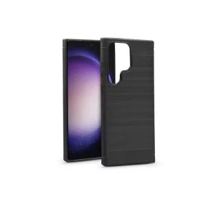   Haffner Carbon szilikon tok - Samsung SM-S918 Galaxy S23 Ultra - fekete