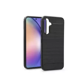   Haffner Carbon szilikon tok - Samsung SM-A546 Galaxy A54 5G - fekete