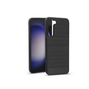   Haffner Carbon szilikon tok - Samsung SM-S916 Galaxy S23+ - fekete