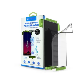   Samsung SM-S918 Galaxy S23 Ultra rugalmas üveg képernyővédő fólia - Bestsuit    Flexglass 3D Full Cover Biomaster - fekete