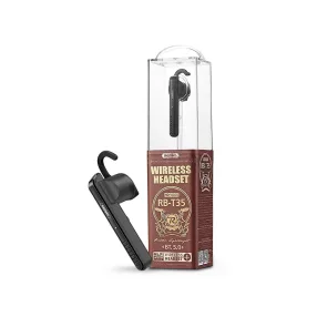   Remax Wireless Bluetooth headset v5.0 - Remax RB-T35 - fekete