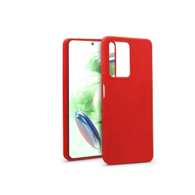   Haffner Soft szilikon tok - Xiaomi Redmi Note 12 5G/Poco X5 5G - piros