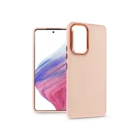   Haffner Frame szilikon tok - Samsung A536U Galaxy A53 5G - pink