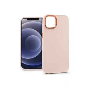 Haffner Frame szilikon tok - Apple iPhone 12/12 Pro - pink