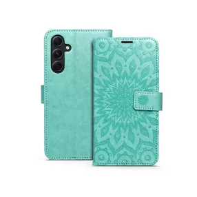   Haffner Mezzo Book Flip oldalra nyíló tok - Samsung SM-A546 Galaxy A54 5G - mandala zöld