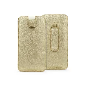   DECO univerzális kihúzható telefontok - Apple iPhone 6 Plus / 7 Plus / 8 Plus / XS Max / 11 Pro Max/ Samsung S10+/A10/A30s/A50 - arany