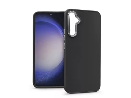 Haffner Frame szilikon tok - Samsung SM-S911 Galaxy S23 - fekete