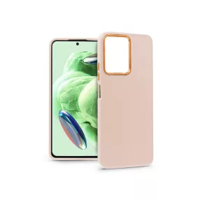   Haffner Frame szilikon tok - Xiaomi Redmi Note 12 5G/Poco X5 5G - pink