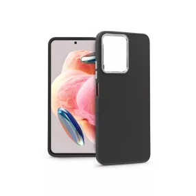   Haffner Frame szilikon tok - Xiaomi Redmi Note 12 4G - fekete