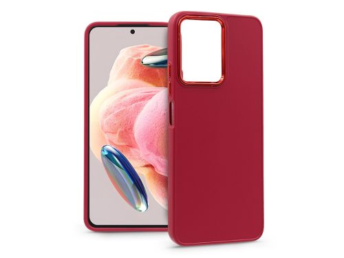 Xiaomi Redmi Note 12 4G szilikon hátlap - Frame - magenta