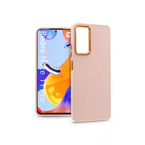   Haffner Frame szilikon tok - Xiaomi Redmi Note 11 Pro/Redmi Note 11 Pro 5G - pink