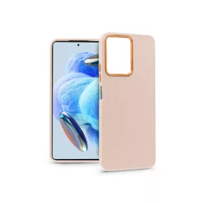   Haffner Frame szilikon tok - Xiaomi Redmi Note 12 Pro 5G/Poco X5 Pro 5G - pink