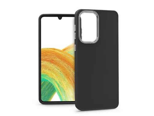 Haffner Frame szilikon tok - Samsung A336B Galaxy A33 5G - fekete