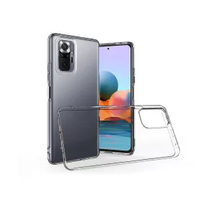   Haffner Clear Case szilikon tok - Xiaomi Redmi Note 10 Pro/10 Pro Max - átlátszó