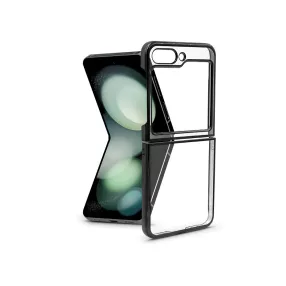   Haffner Focus Case tok - Samsung SM-F731 Galaxy Z Flip 5 5G - fekete/átlátszó