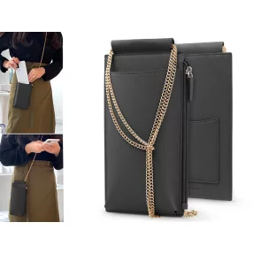   Roar Smart Mini Cross Bag vállra akasztható mobiltelefon táska - fekete