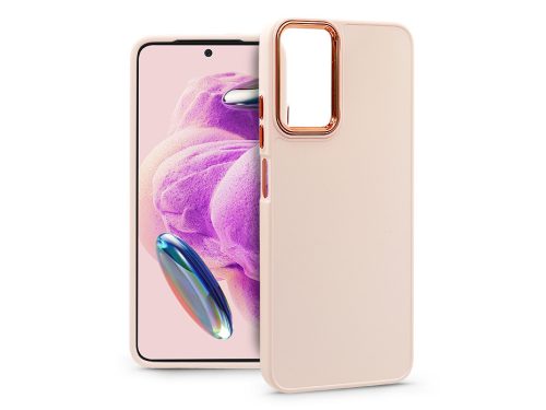 Xiaomi Redmi Note 12S szilikon hátlap - Frame - rózsaszín