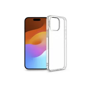   Haffner Clear Case szilikon tok - Apple iPhone 15 - átlátszó