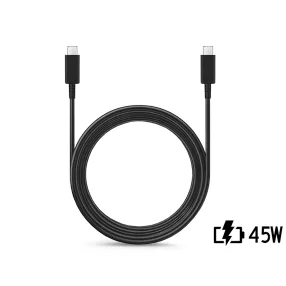   Samsung EP-DX510JBE gyári Type-C/Type-C adat- és töltőkábel 1,8m - 5A - fekete - ECO