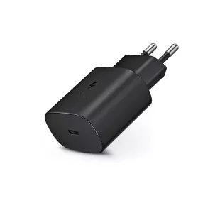   Samsung EP-TA800EBE gyári USB hálózati gyorstöltő adapter 25W PD Type-C - fekete - ECO