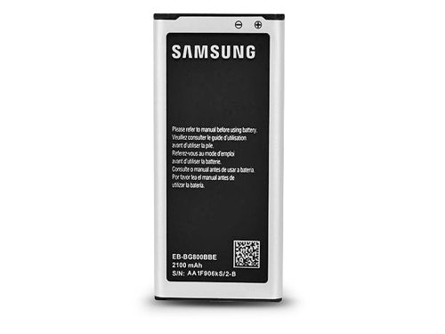 Samsung SM-G800 Galaxy S5 Mini gyári akkumulátor - Li-Ion 2100 mAh - EB-BG800BBE/CBE NFC (ECO csomagolás)