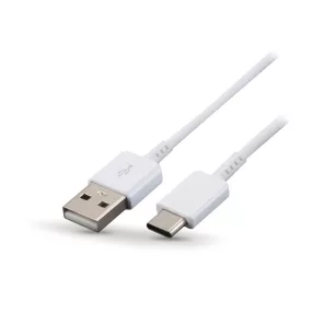   Samsung gyári USB - USB Type-C adat- és töltőkábel 120 cm-es vezetékkel - EP-DN930CWE Type-C 2.0 - fehér (ECO csomagolás)