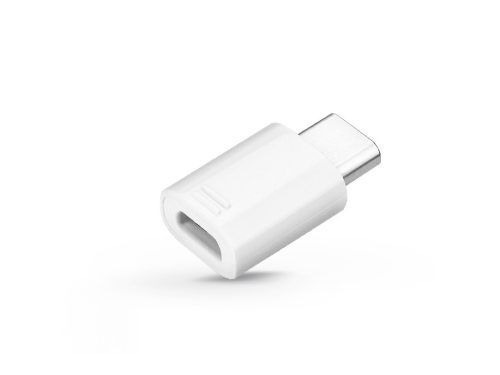 Samsung gyári micro USB - USB Type-C adapter - EE-GG970/GH98-40218A - white (ECO csomagolás)
